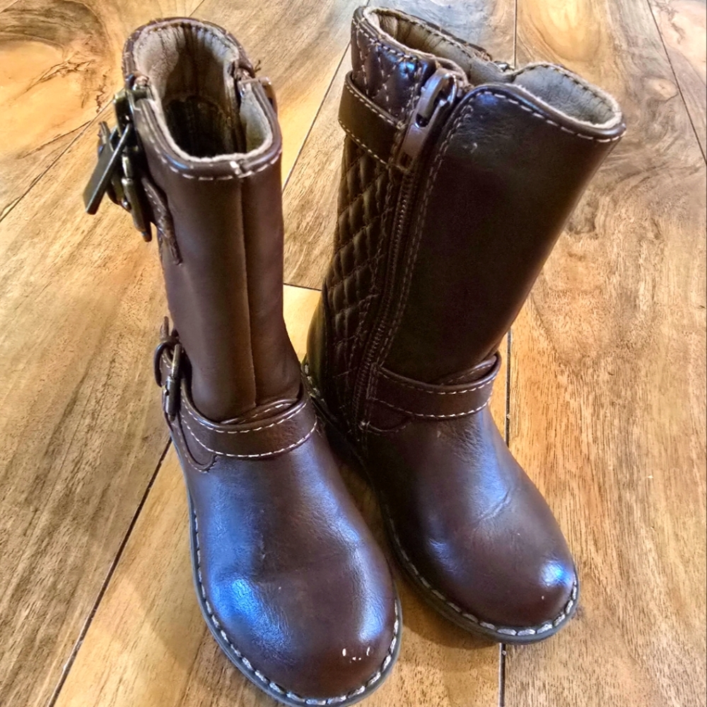Toddler Girl I.D. Required Boots